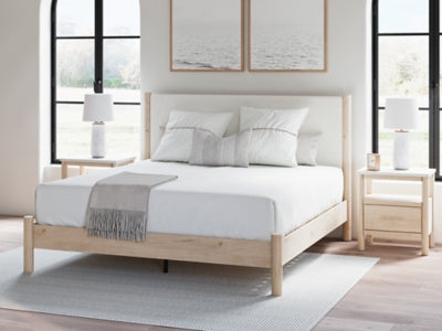 Cadmori Upholstered Bed - Massey's Furniture Barn (Watertown, NY) 