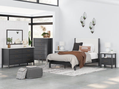 Cadmori Upholstered Bed - Massey's Furniture Barn (Watertown, NY) 