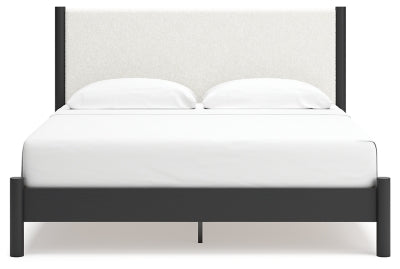 Cadmori Upholstered Bed - Massey's Furniture Barn (Watertown, NY) 