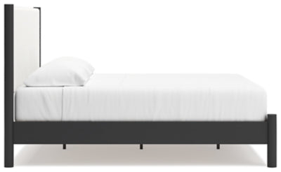 Cadmori Upholstered Bed - Massey's Furniture Barn (Watertown, NY) 