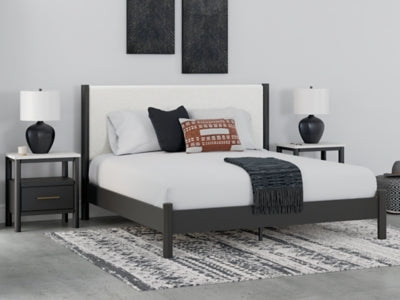 Cadmori Upholstered Bed - Massey's Furniture Barn (Watertown, NY) 