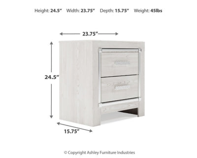 Altyra Nightstand - Massey's Furniture Barn (Watertown, NY) 