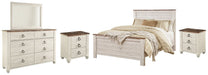Willowton Bedroom Set - Massey's Furniture Barn (Watertown, NY) 