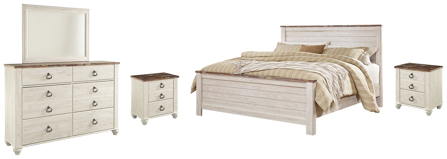 Willowton Bedroom Set - Massey's Furniture Barn (Watertown, NY) 