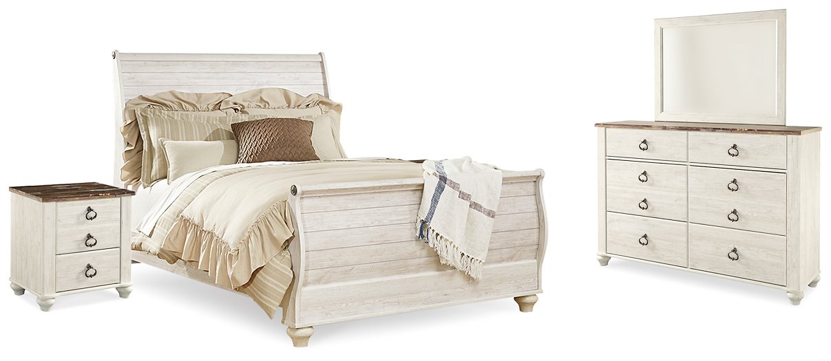 Willowton Bedroom Set - Massey's Furniture Barn (Watertown, NY) 
