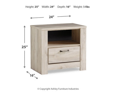 Bellaby Nightstand - Massey's Furniture Barn (Watertown, NY) 