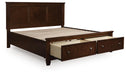 Danabrin Panel Storage Bed - Massey's Furniture Barn (Watertown, NY) 