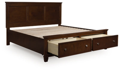 Danabrin Panel Storage Bed - Massey's Furniture Barn (Watertown, NY) 