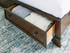Trellington Sleigh Storage Bed - Massey's Furniture Barn (Watertown, NY) 
