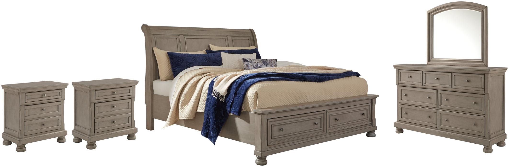 Lettner Bedroom Set - Massey's Furniture Barn (Watertown, NY) 