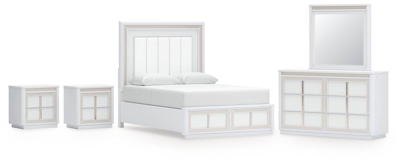 Chalanna Bedroom Set - Massey's Furniture Barn (Watertown, NY) 