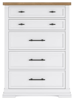 Ashbryn Chest of Drawers - Massey's Furniture Barn (Watertown, NY) 
