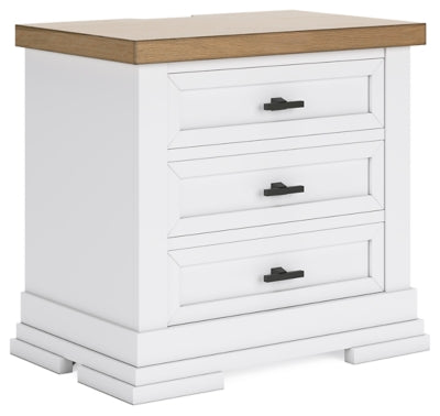Ashbryn Nightstand - Massey's Furniture Barn (Watertown, NY) 