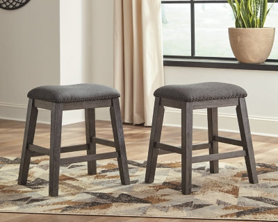 Caitbrook Counter Height Upholstered Bar Stool - Massey's Furniture Barn (Watertown, NY) 