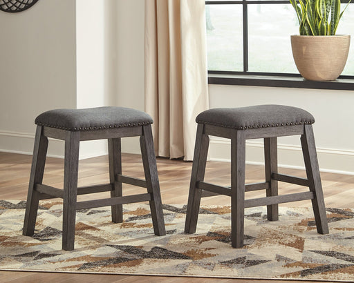 Caitbrook Counter Height Upholstered Bar Stool - Massey's Furniture Barn (Watertown, NY) 