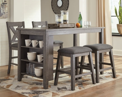Caitbrook Counter Height Dining Package - Massey's Furniture Barn (Watertown, NY) 