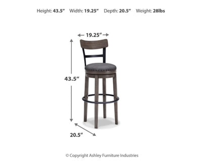 Caitbrook Bar Height Bar Stool - Massey's Furniture Barn (Watertown, NY) 