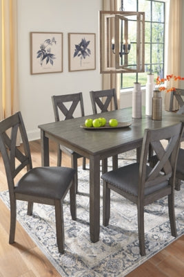 Caitbrook Dining Table and Chairs (Set of 7) - Massey's Furniture Barn (Watertown, NY) 