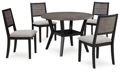 Corloda Dining Table and 4 Chairs (Set of 5) image
