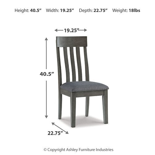 Hallanden Dining Chair - Massey's Furniture Barn (Watertown, NY) 
