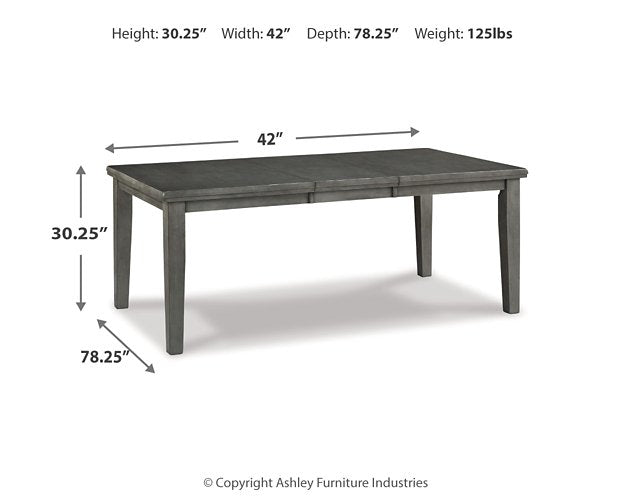 Hallanden Dining Extension Table - Massey's Furniture Barn (Watertown, NY) 