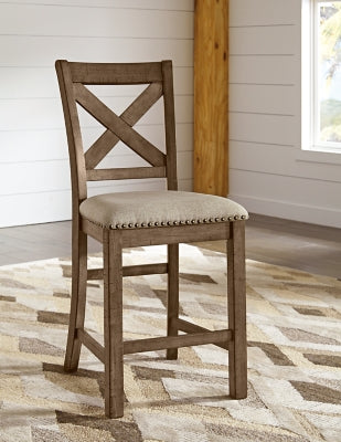 Moriville Counter Height Dining Set - Massey's Furniture Barn (Watertown, NY) 