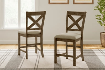 Moriville Counter Height Dining Set - Massey's Furniture Barn (Watertown, NY) 