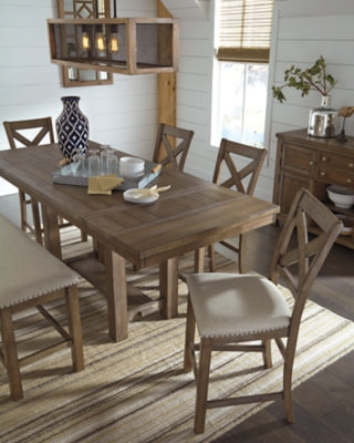 Moriville Counter Height Dining Set - Massey's Furniture Barn (Watertown, NY) 