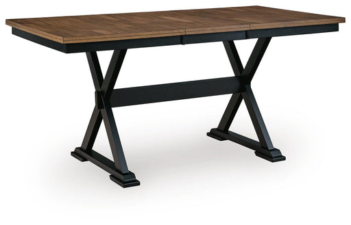 Wildenauer Counter Height Butterfly Extension Table - Massey's Furniture Barn (Watertown, NY) 