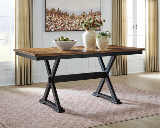 Wildenauer Counter Height Butterfly Extension Table - Massey's Furniture Barn (Watertown, NY) 