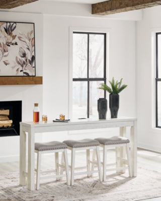 Robbinsdale Counter Height Dining Table and 3 Barstools Set - Massey's Furniture Barn (Watertown, NY) 