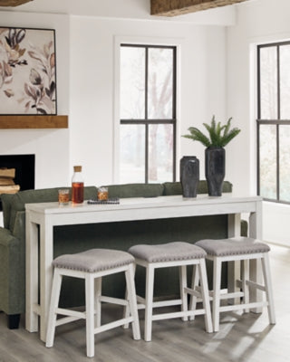 Robbinsdale Counter Height Dining Table and 3 Barstools Set - Massey's Furniture Barn (Watertown, NY) 