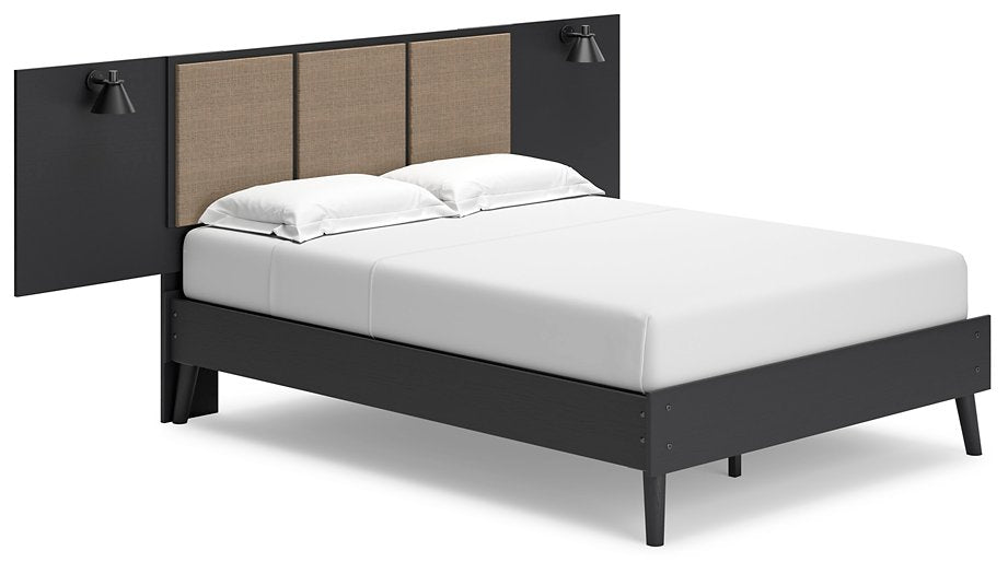 Charlang Full Panel Bed with 2 Extensions image