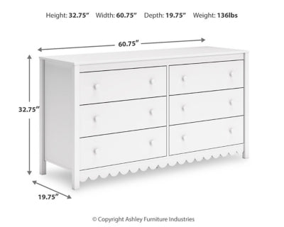 Hallityn Dresser - Massey's Furniture Barn (Watertown, NY) 