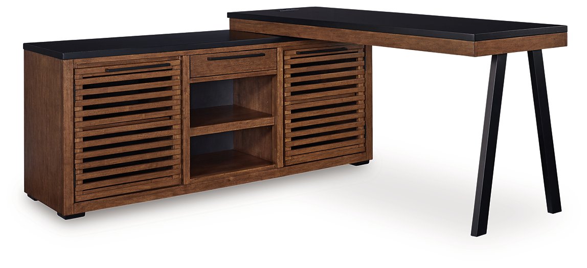 Kallari Credenza with Desk Return - Massey's Furniture Barn (Watertown, NY) 