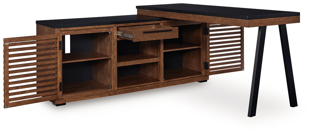 Kallari Credenza with Desk Return - Massey's Furniture Barn (Watertown, NY) 