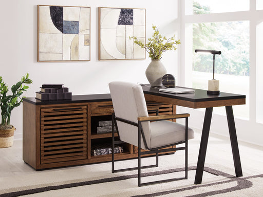Kallari Credenza with Desk Return - Massey's Furniture Barn (Watertown, NY) 