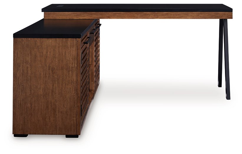 Kallari Credenza with Desk Return - Massey's Furniture Barn (Watertown, NY) 