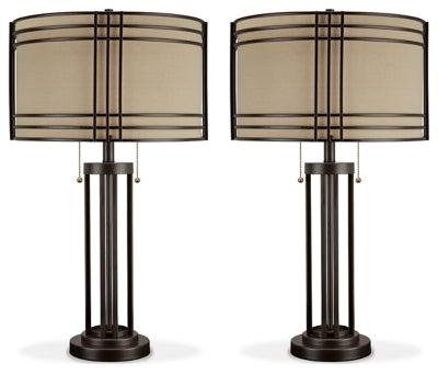 Hanswell Lamp Set - Massey's Furniture Barn (Watertown, NY) 