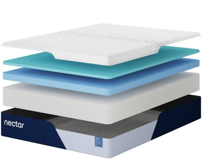 Nectar Classic Memory Foam 5.1 Mattress - Massey's Furniture Barn (Watertown, NY) 