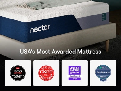 Nectar Premier Memory Foam 5.1 Mattress - Massey's Furniture Barn (Watertown, NY) 