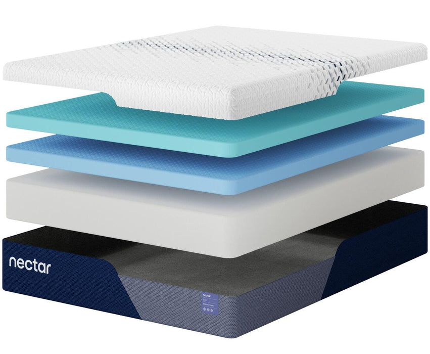 Nectar Luxe Memory Foam Mattress - Massey's Furniture Barn (Watertown, NY) 