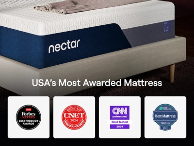 Nectar Luxe Memory Foam 5.1 Mattress - Massey's Furniture Barn (Watertown, NY) 