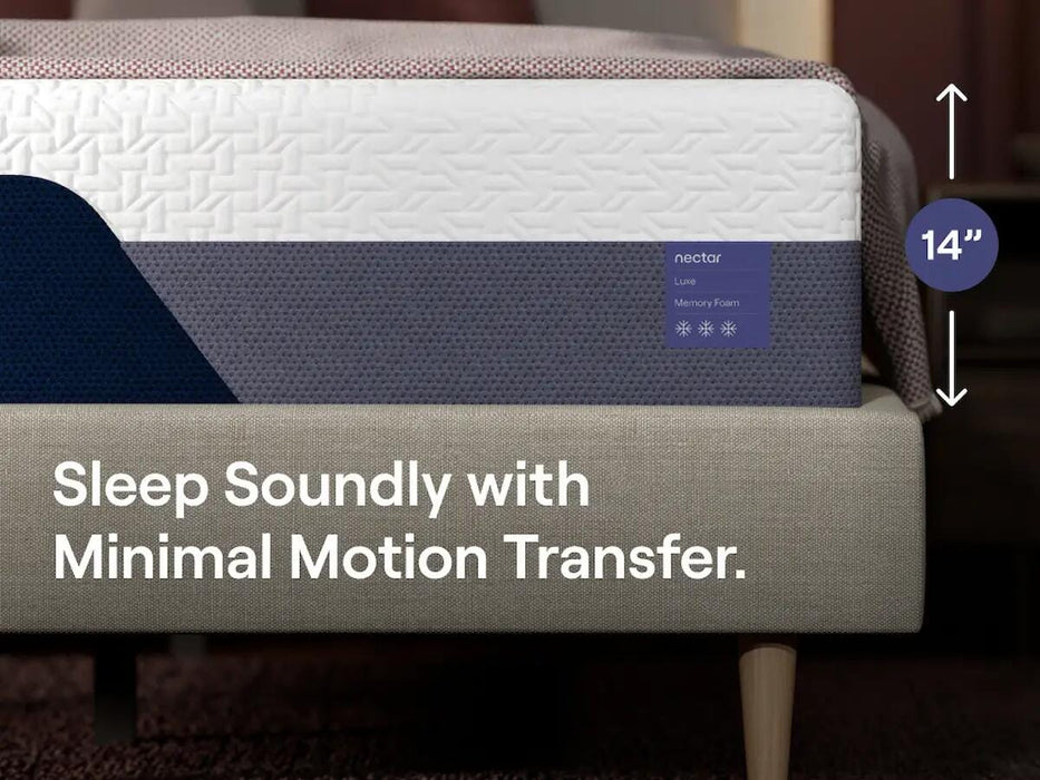 Nectar Luxe Memory Foam Mattress - Massey's Furniture Barn (Watertown, NY) 