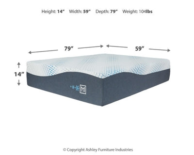 Millennium Cushion Firm Gel Memory Foam Hybrid Mattress - Massey's Furniture Barn (Watertown, NY) 