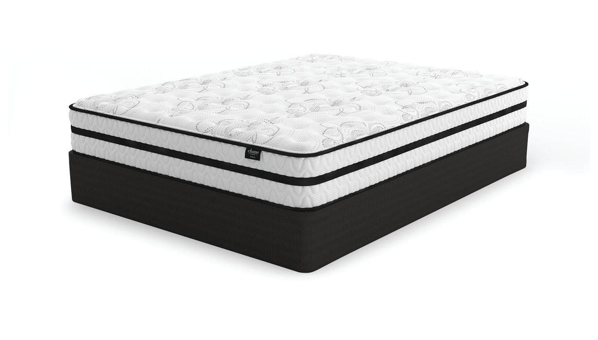 Chime 10 Inch Hybrid Mattress in a Box - Massey's Furniture Barn (Watertown, NY) 