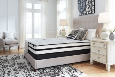Chime 10 Inch Hybrid Mattress in a Box - Massey's Furniture Barn (Watertown, NY) 