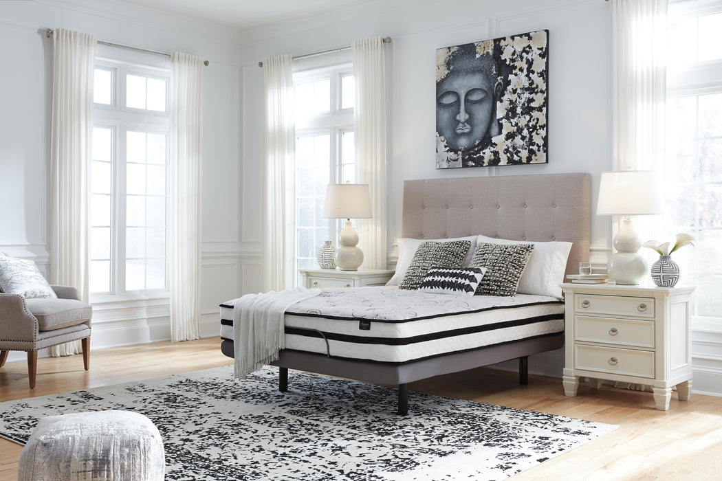 Chime 10 Inch Hybrid Mattress in a Box - Massey's Furniture Barn (Watertown, NY) 