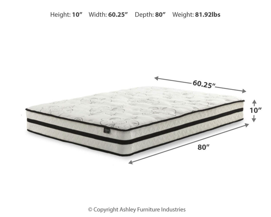Chime 10 Inch Hybrid Mattress in a Box - Massey's Furniture Barn (Watertown, NY) 