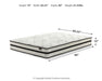 Chime 10 Inch Hybrid Mattress in a Box - Massey's Furniture Barn (Watertown, NY) 